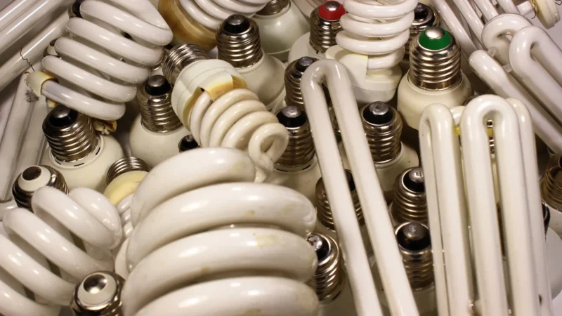 Lampes fluorescentes au mercure